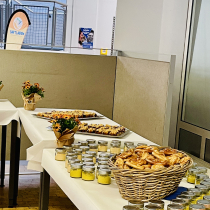Das Frühstücksbuffet